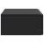 Masă laterală montată pe perete Negru 87,5 x 34,5 x 17 cm GartenMobel Dekor