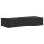Masă laterală montată pe perete Negru 87,5 x 34,5 x 17 cm GartenMobel Dekor