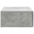 Masă laterală montată pe perete Gri Beton 87,5 x 34,5 x 17 cm GartenMobel Dekor