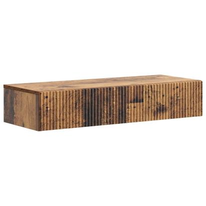 Masă laterală montată pe perete Lemn vechi 87,5 x 34,5 x 17 cm GartenMobel Dekor