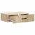 Masă laterală montată pe perete Stejar Sonoma 59 x 34,5 x 17 cm GartenMobel Dekor