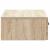 Masă laterală montată pe perete Stejar Sonoma 59 x 34,5 x 17 cm GartenMobel Dekor