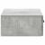 Masă laterală montată pe perete Gri Beton 59 x 34,5 x 17 cm GartenMobel Dekor