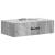 Masă laterală montată pe perete Sonoma gri 59 x 34,5 x 17 cm GartenMobel Dekor
