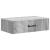 Masă laterală montată pe perete Sonoma gri 59 x 34,5 x 17 cm GartenMobel Dekor