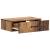 Masă laterală montată pe perete Lemn vechi 59 x 34,5 x 17 cm GartenMobel Dekor