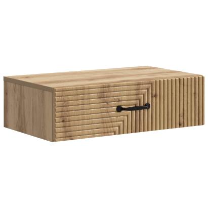 Masă laterală montată pe perete Stejar Artizanal Lemn prelucrat GartenMobel Dekor