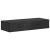 Masă laterală montată pe perete Negru 87,5 x 34,5 x 17 cm GartenMobel Dekor