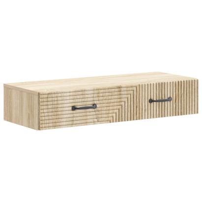 Masă laterală montată pe perete Stejar Sonoma Lemn prelucrat GartenMobel Dekor