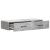 Masă laterală montată pe perete Gri Beton 87,5 x 34,5 x 17 cm GartenMobel Dekor