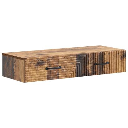 Masă laterală montată pe perete Lemn vechi 87,5 x 34,5 x 17 cm GartenMobel Dekor