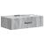 Masă laterală montată pe perete Sonoma gri 59 x 34,5 x 17 cm GartenMobel Dekor