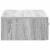 Masă laterală montată pe perete Sonoma gri 59 x 34,5 x 17 cm GartenMobel Dekor