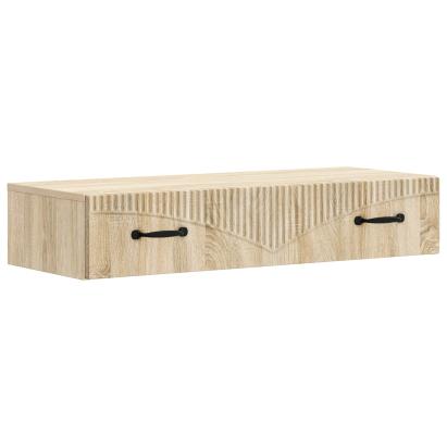 Masă laterală montată pe perete Stejar Sonoma Lemn prelucrat GartenMobel Dekor