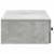 Masă laterală montată pe perete Gri Beton 87,5 x 34,5 x 17 cm GartenMobel Dekor