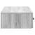Masă laterală montată pe perete Sonoma gri 87,5 x 34,5 x 17 cm GartenMobel Dekor