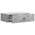 Masă laterală montată pe perete Gri Beton 59 x 34,5 x 17 cm GartenMobel Dekor