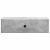 Masă laterală montată pe perete Gri Beton 59 x 34,5 x 17 cm GartenMobel Dekor