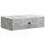 Masă laterală montată pe perete Gri Beton 59 x 34,5 x 17 cm GartenMobel Dekor