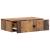 Masă laterală montată pe perete Lemn vechi 59 x 34,5 x 17 cm GartenMobel Dekor