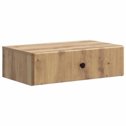 Masă laterală montată pe perete Stejar Artizanal Lemn prelucrat GartenMobel Dekor