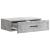 Masă laterală montată pe perete Gri Beton 59 x 34,5 x 17 cm GartenMobel Dekor