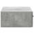 Masă laterală montată pe perete Gri Beton 59 x 34,5 x 17 cm GartenMobel Dekor