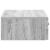 Masă laterală montată pe perete Sonoma gri 59 x 34,5 x 17 cm GartenMobel Dekor
