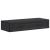 Masă laterală montată pe perete Negru 87,5 x 34,5 x 17 cm GartenMobel Dekor