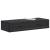 Masă laterală montată pe perete Negru 87,5 x 34,5 x 17 cm GartenMobel Dekor