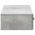 Masă laterală montată pe perete Gri Beton 87,5 x 34,5 x 17 cm GartenMobel Dekor
