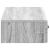 Masă laterală montată pe perete Sonoma gri 87,5 x 34,5 x 17 cm GartenMobel Dekor
