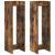 Suport pentru plante 2 pcs Stejar Afumat 30 x 30 x 100 cm GartenMobel Dekor