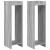 Suport pentru plante cu raft 2 pcs Sonoma gri 30 x 30 x 100 cm GartenMobel Dekor