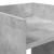 Suport pentru plante Gri Beton 30 x 30 x 60 cm Lemn prelucrat GartenMobel Dekor