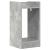 Suport pentru plante cu raft 2 pcs Gri Beton 30 x 30 x 60 cm GartenMobel Dekor