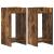 Suport pentru plante 2 pcs Stejar Afumat 30 x 30 x 60 cm GartenMobel Dekor