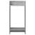 Suport pentru plante Sonoma gri 30 x 30 x 60 cm Lemn prelucrat GartenMobel Dekor