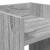 Suport pentru plante cu raft 2 pcs Sonoma gri 30 x 30 x 60 cm GartenMobel Dekor