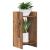 Suport pentru plante Lemn vechi 30 x 30 x 60 cm Lemn prelucrat GartenMobel Dekor