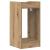 Suport pentru plante cu raft Stejar Artizanal 30 x 30 x 60 cm GartenMobel Dekor