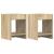 Suport pentru plante 2 pcs Stejar Sonoma 30 x 30 x 40 cm GartenMobel Dekor