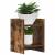 Suport pentru plante 2 pcs Stejar Afumat 30 x 30 x 40 cm GartenMobel Dekor