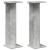 Suport pentru plante 2 pcs Gri Beton 25 x 25,5 x 80,5 cm GartenMobel Dekor