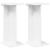 Suport pentru plante 2 pcs Alb 25 x 25,5 x 60,5 cm GartenMobel Dekor