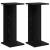 Suport pentru plante 2 pcs Stejar Negru 25 x 25,5 x 60,5 cm GartenMobel Dekor