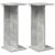 Suport pentru plante 2 pcs Gri Beton 25 x 25,5 x 60,5 cm GartenMobel Dekor