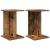 Suport pentru plante 2 pcs Lemn vechi 25 x 25,5 x 40,5 cm GartenMobel Dekor