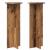 Suport pentru plante 2 pcs Lemn vechi Ø40 x 100 cm GartenMobel Dekor