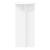Suport pentru plante 2 pcs Alb Ø40 x 80 cm Lemn prelucrat GartenMobel Dekor